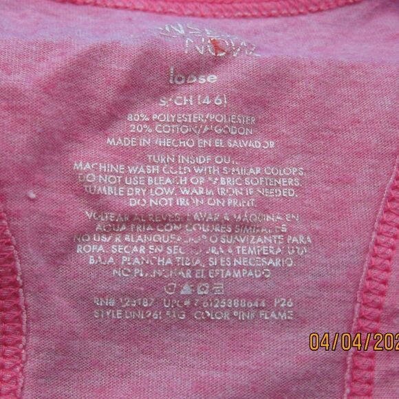 📦 Pink Mind Over Matter tank top Pre-owned - Picture 4 of 5